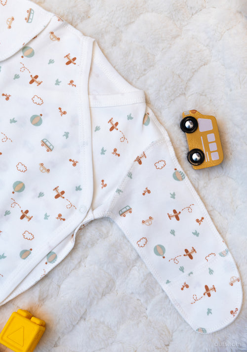 Outseam боди Самолёт — детальный вид 3